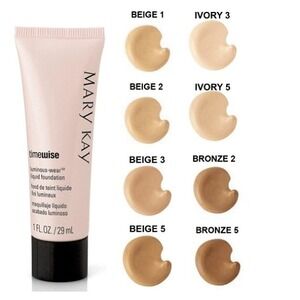 Mary Kay Luminous Wear Liquid Foundation - Beige 6 - 038710